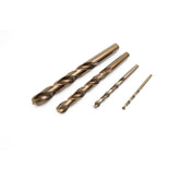 Hepyc 1–13mm HSS-Co Jobber Drill Bit Set 0.5mm Increments (25-Piece, DIN 338, Split Point)